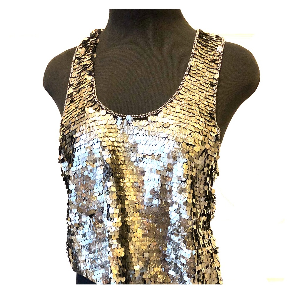 Solid GOLD rush crop top.
